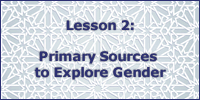 lesson 2 primary sources to explore gender